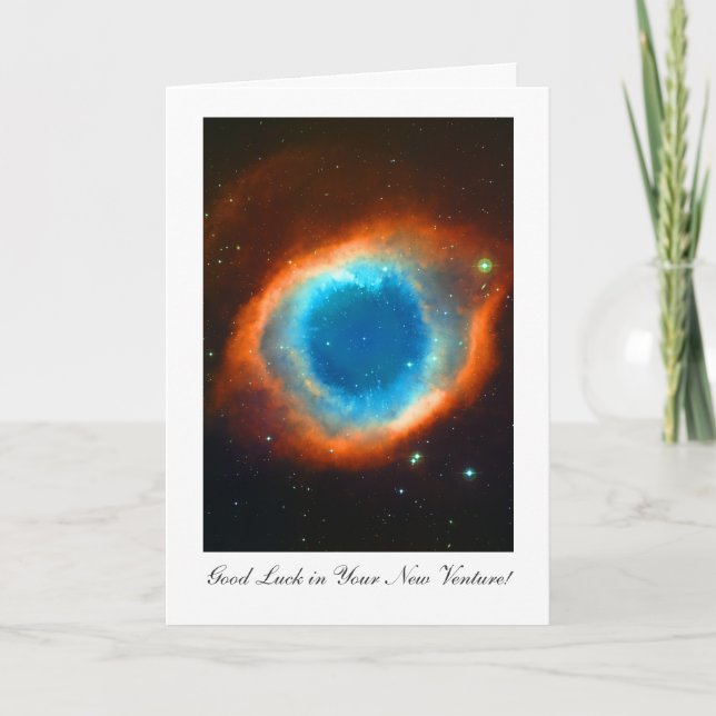 Helix Nebula - Good Luck in Your New Venture Card (Front)