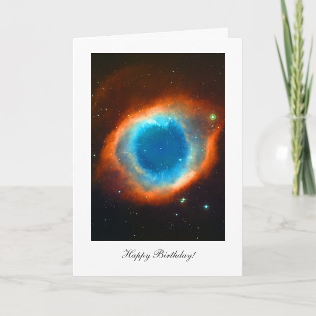 Helix Nebula - Happy Birthday Card (Front)