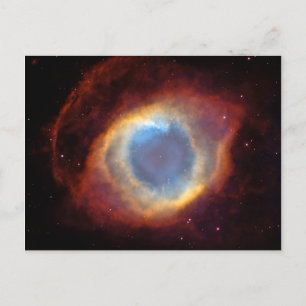 Helix Nebula Hubble Space Postcard