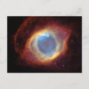 Helix Nebula (Hubble Telescope) Postcard