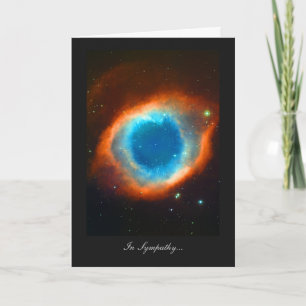 Helix Nebula In Sympathy Card