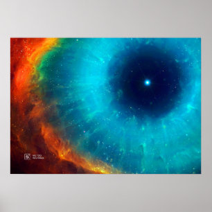 Helix Nebula, NGC 7293 - Poster