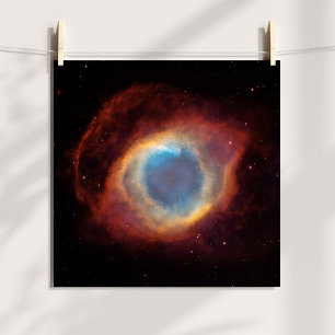 Helix Nebula Poster