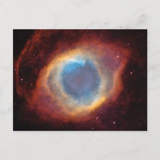 Helix Nebula Space Photo Postcard