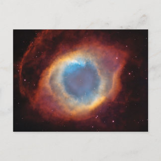 Helix Nebula Space Photo Postcard