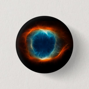 Helix Nebula Star Space Cloud 3 Cm Round Badge