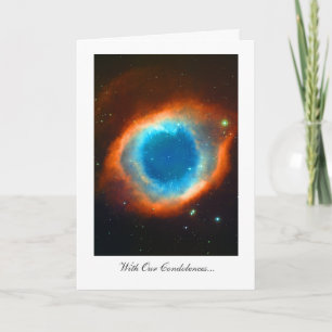 Helix Nebula - With Our Condolences Card