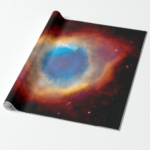 Helix Planetary Nebula NGC 7293 - Eye of God Wrapping Paper