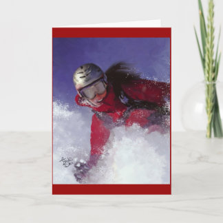 Hell Bent for Powder Card