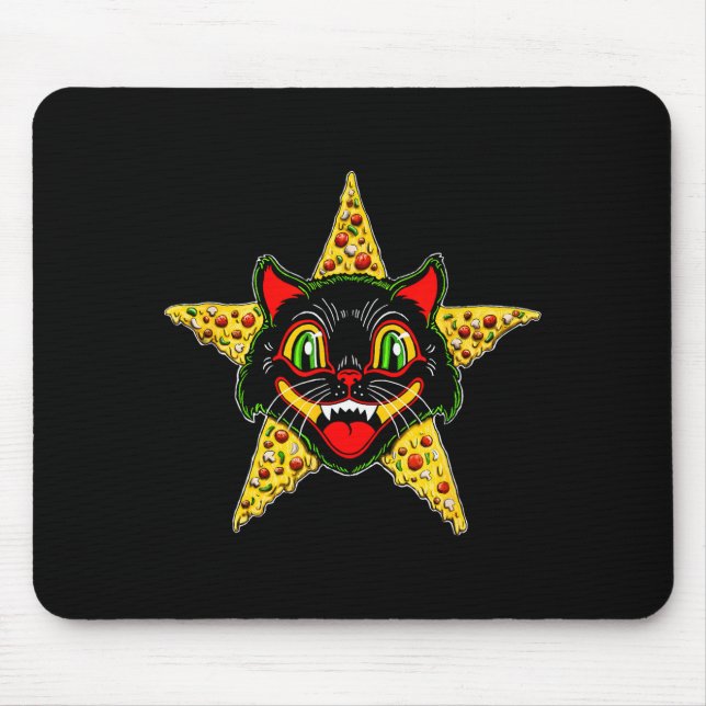 Hell Cat Zza Vintage New  Mouse Pad (Front)