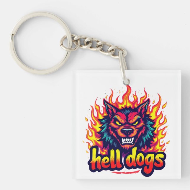 Hell Dogs Key Ring (Front)