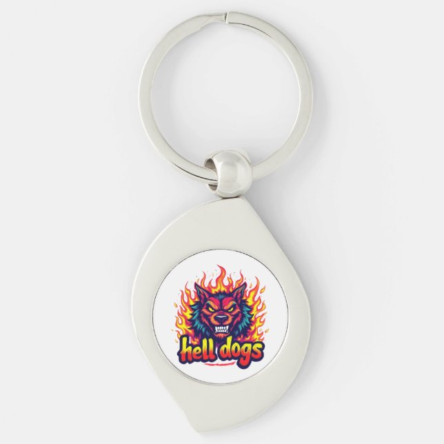Hell Dogs Key Ring (Front)