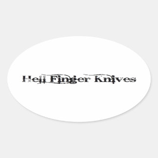 Hell Finger Knives Stickers
