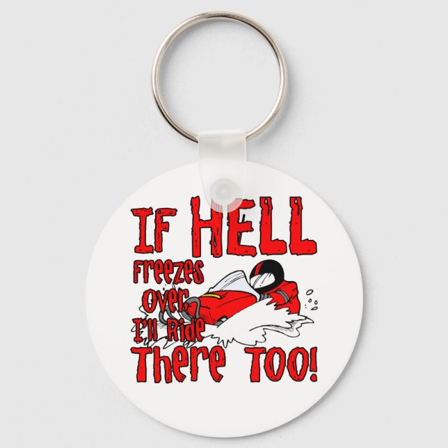 Hell Freezes Over Key Ring (Front)