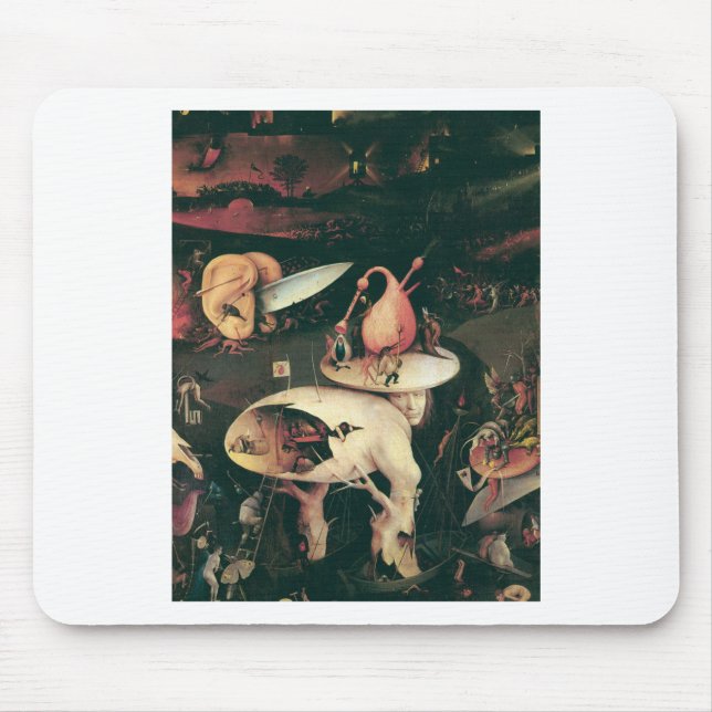 Hell. Hieronympous Bosch. 1503-1504 Mouse Pad (Front)