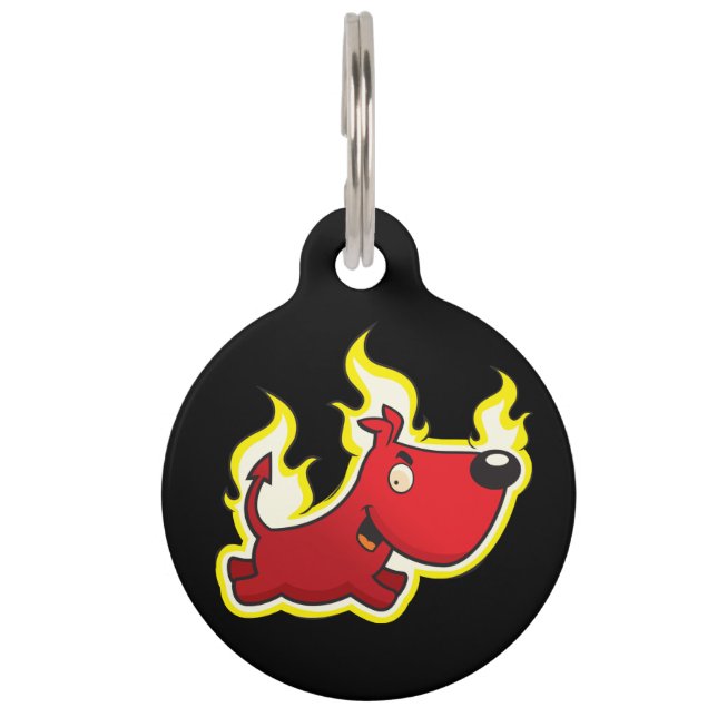Hell Hound Pet Tag (Front)