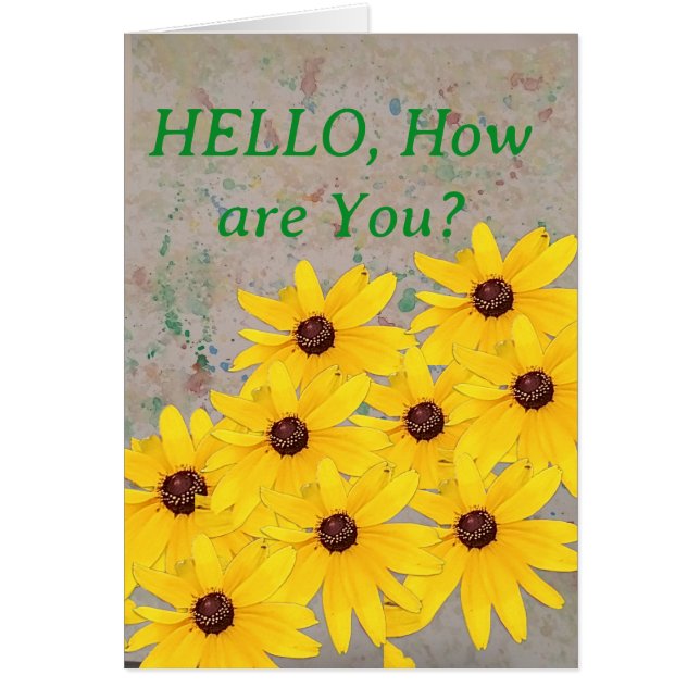 Hell, How are You greeting card (Front)