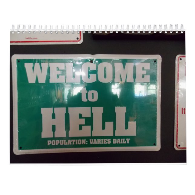Hell Michigan Calendar (Back)