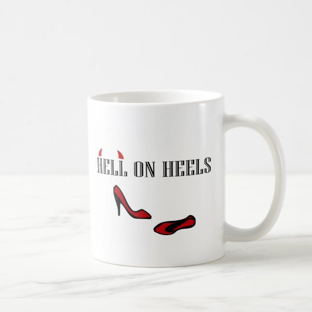 Hell On Heels Coffee Mug (Right)
