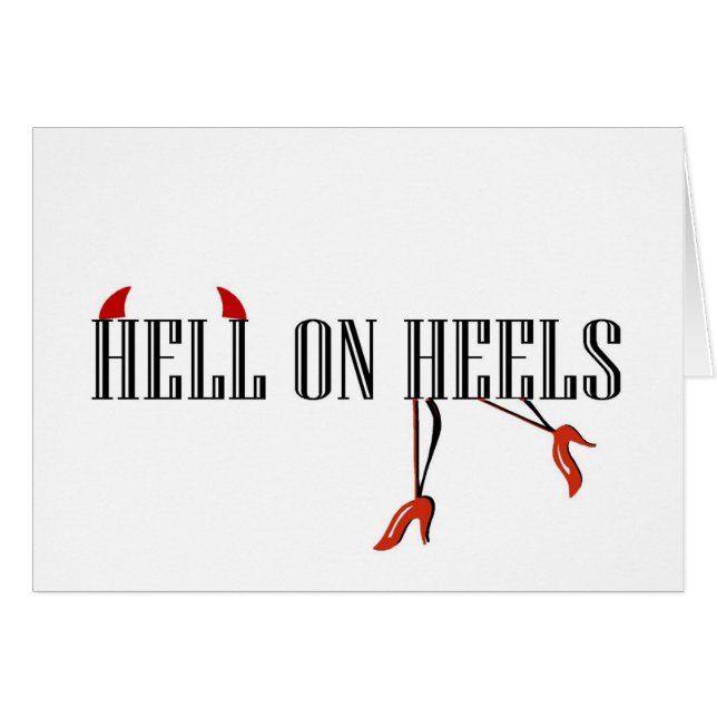 Hell On Heels (Legs/Horns) (Front Horizontal)