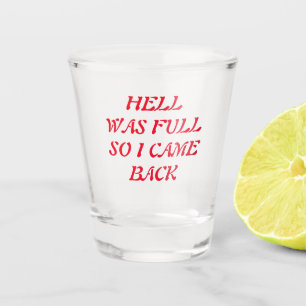 hell shot glass