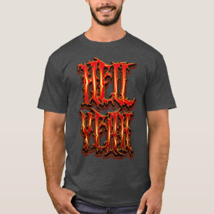 Hell Yeah Lazy Halloween Costume T-Shirt