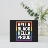 Hella Black Hella Proud African American Gay Pride