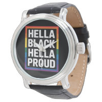Hella Black Hella Proud African American Gay Pride