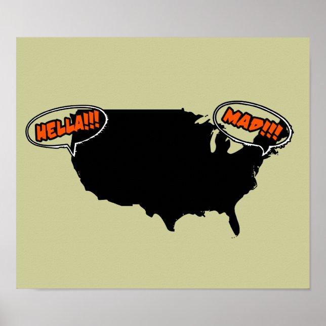 hella mad poster (Front)