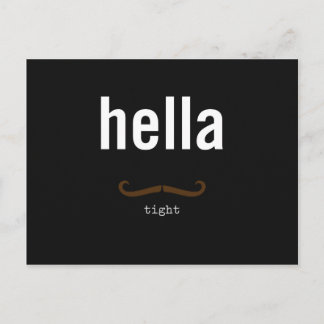 hella tight postcard