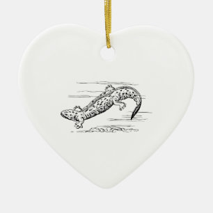 Hellbender Ceramic Tree Decoration