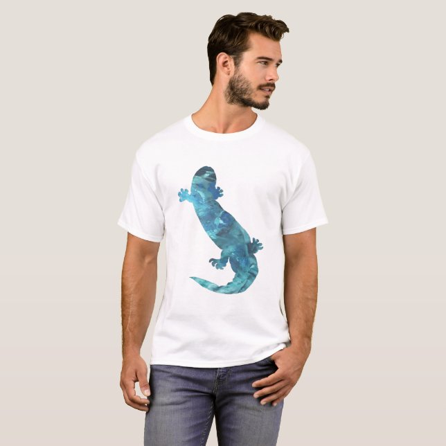 Hellbender Salamander Art T-Shirt (Front Full)
