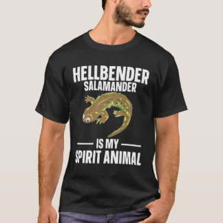 Hellbender Salamander Is My Spirit Animal T-Shirt