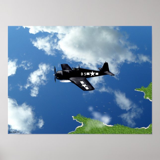 Hellcat Patrol Saipan 1944 Poster (Front)
