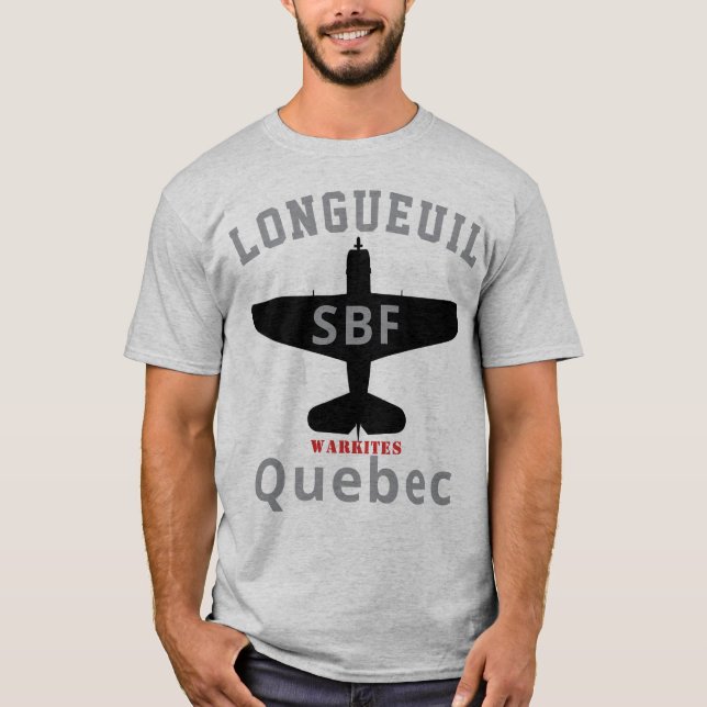 Helldiver Longueuil, Quebec SBF T-Shirt (Front)