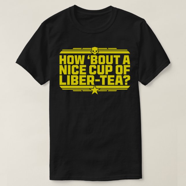 Helldivers 2 Libertea T-Shirt (Design Front)