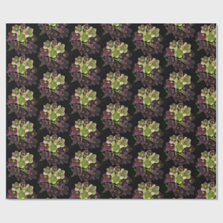 Hellebore Blossoms Botanical Gift Wrap