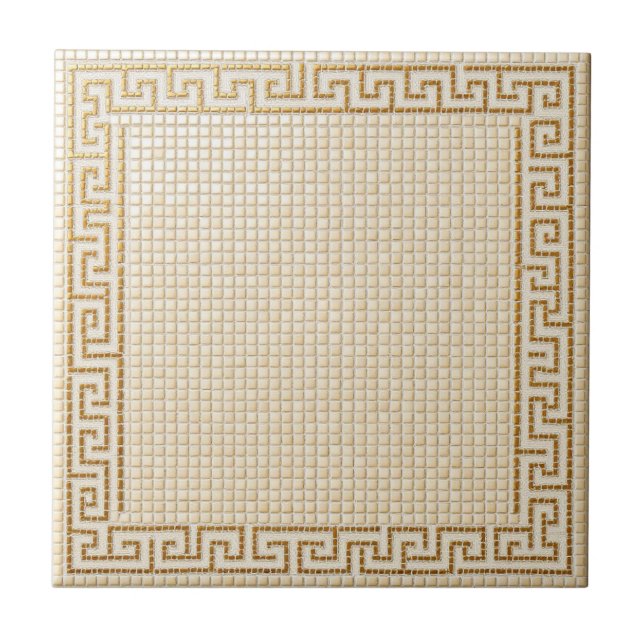 Hellenic Harmony Ceramic Tile (Front)