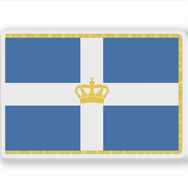 Hellenic Royal Flag, Greece (1936–1970) (Front)