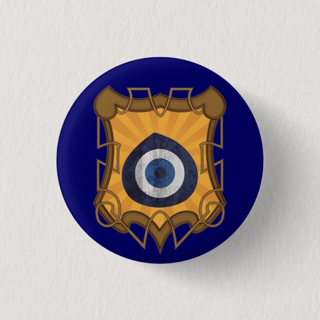 Hellfire Badge Button (Front)