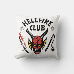 Hellfire club throw pillow