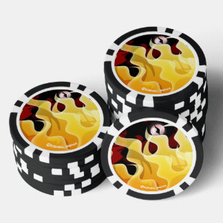 Hellfire The Devil's Eye Poker Chip