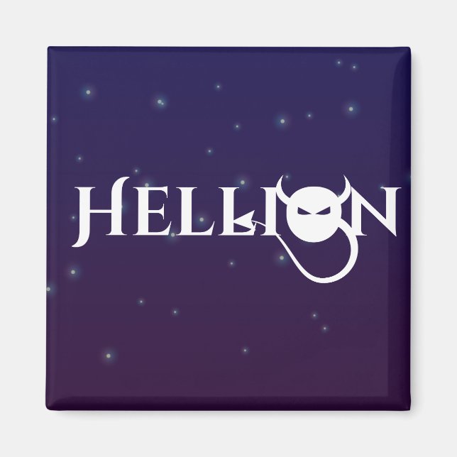 Hellions Square Magnet (Front)