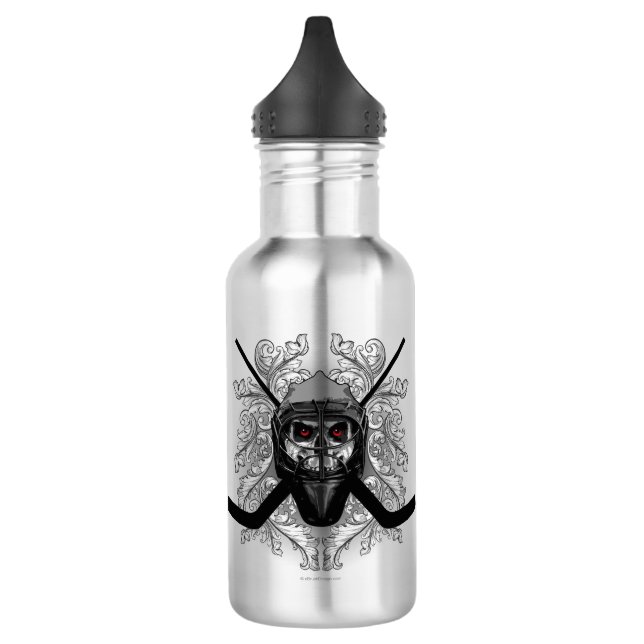 Hellish Hockey Goalie 532 Ml Water Bottle (Left)