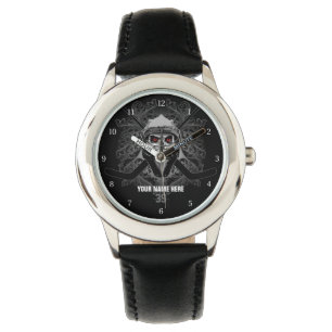 Hellish Hockey Goalie Wrist Watch