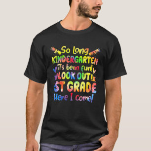 Hello 1St Grade Teacher Student Back To School Tie T-Shirt