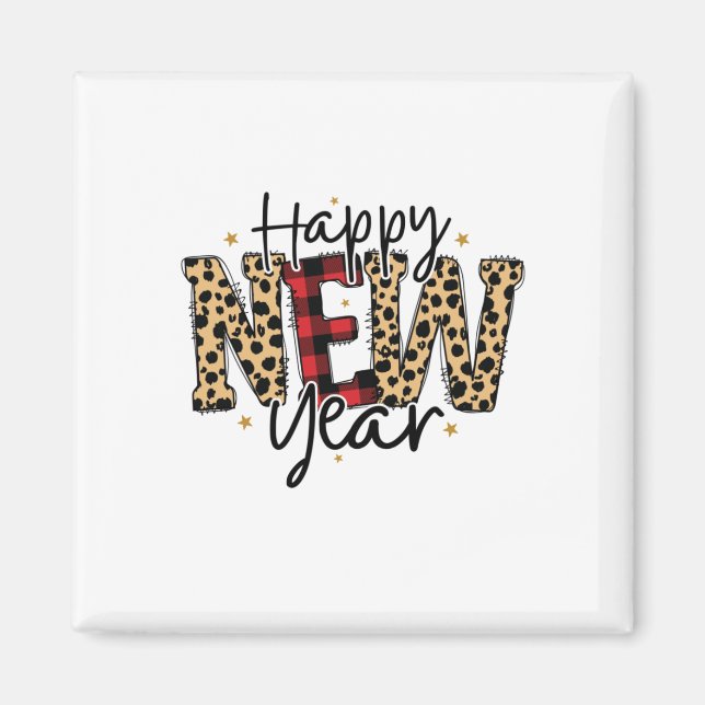Hello 2022 Happy New Year 2022 Magnet (Front)