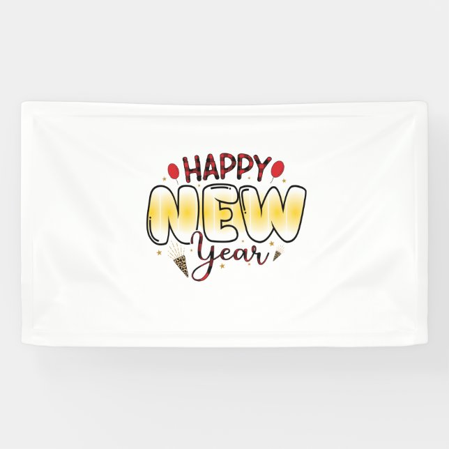 Hello 2022 Happy New Year Banner (Horizontal)