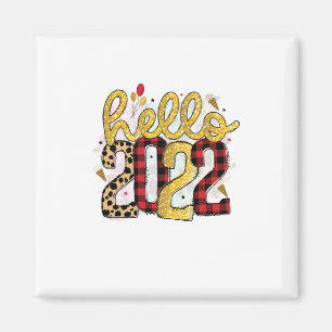 Hello 2022 magnet
