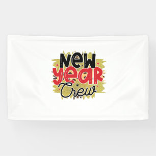 Hello 2022 New Year Crew Banner
